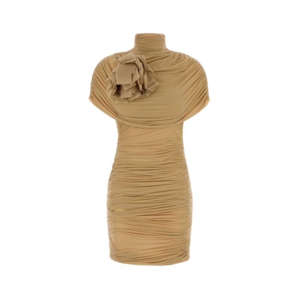 Magda Butrym Women Beige Jersey Dress
